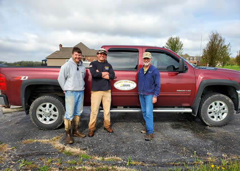 Lance, Logan and Roger - 70 Years Soil Testing Experience Jefferson, Racine, Walworth, Waukesha